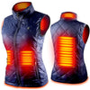 Ladies heating vest warm clothing USB charging electric vest coat