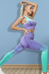 Gradient Sports Tank and Leggings Set